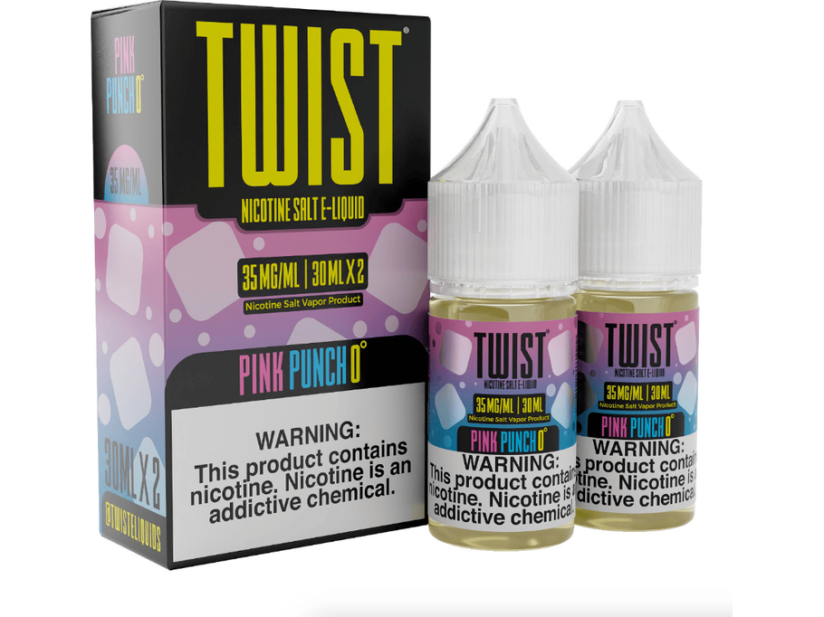 Twist E-Liquid - Pink Punch 0º Salt 30ML Bottle
