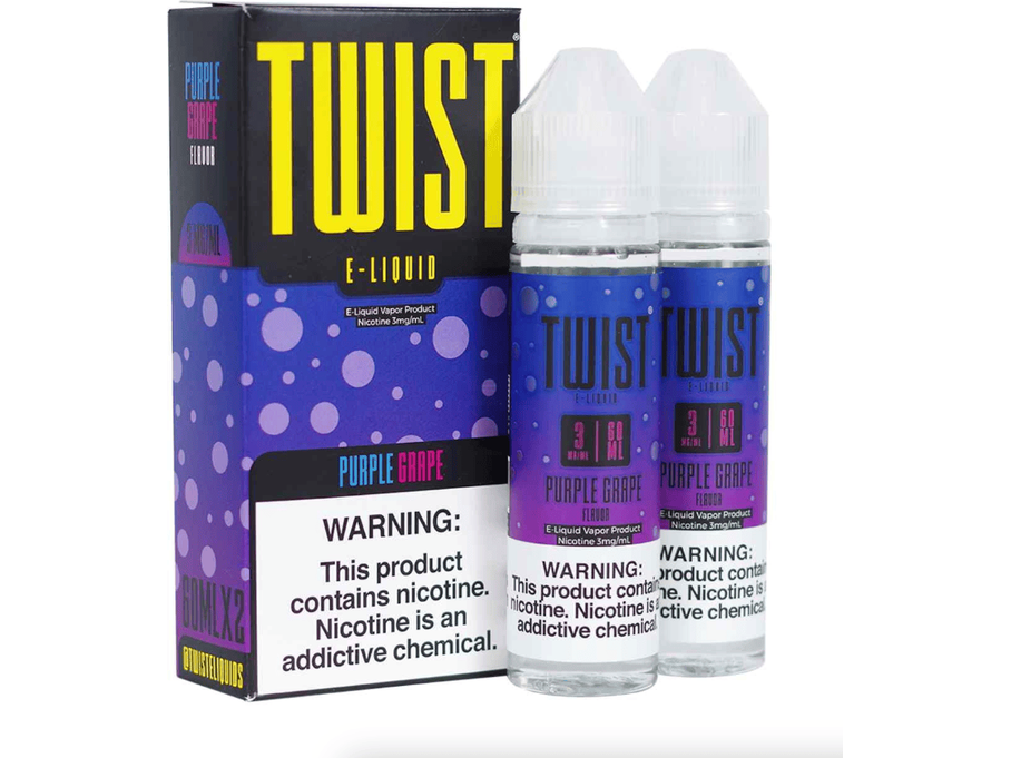 Twist E-Liquid - Purple Grape 120ML Bottle