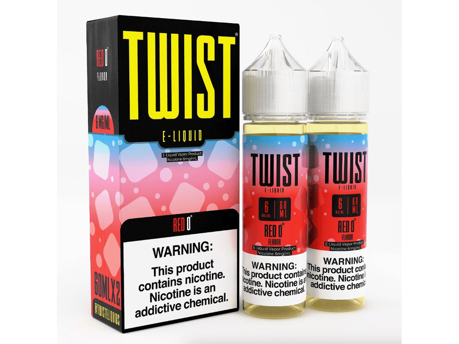 Twist E-Liquid - Red 0º 120ML Bottle