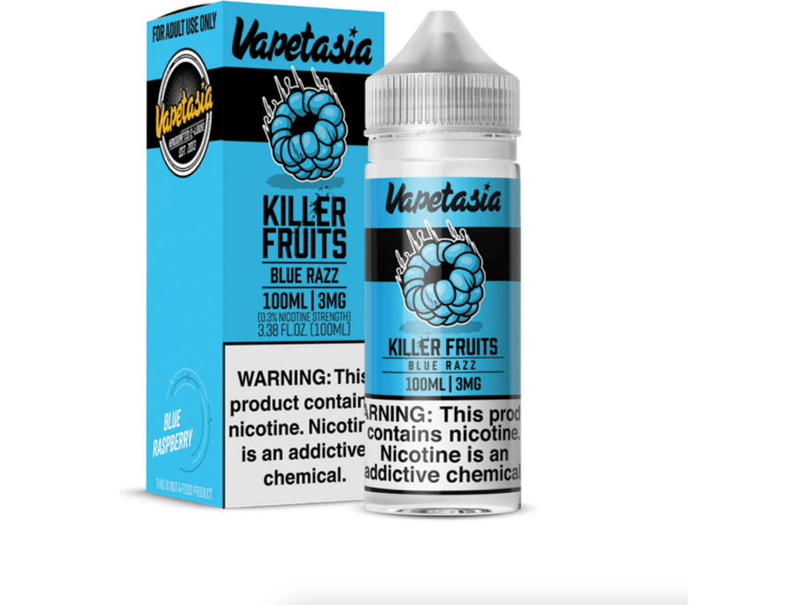 Vapetasia E-liquid - Blue Razz 100ML Bottle