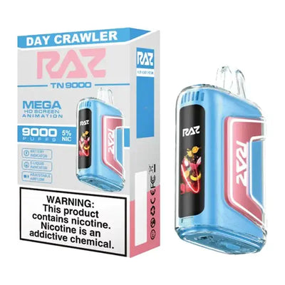 Day Crawler - RAZ TN9000 puffs disposable vape