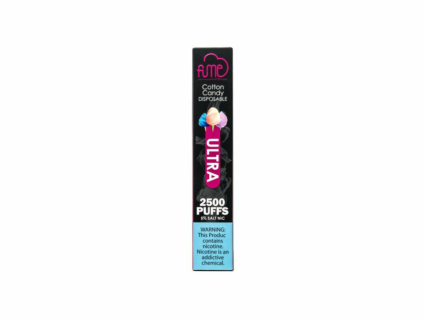 Fume Cotton Candy size Ultra disposable vape device box