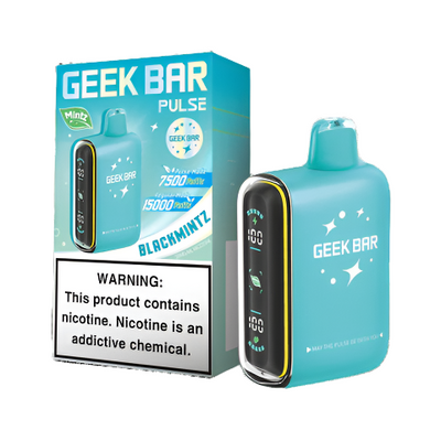 Black Mintz - Geek Bar Pulse 15000 puffs disposable vape