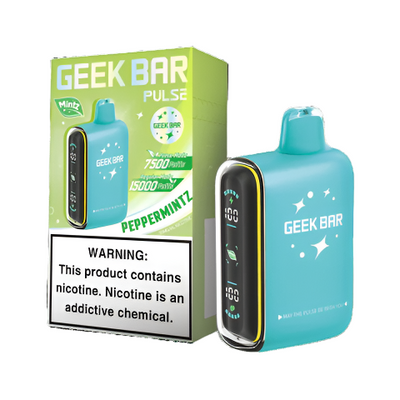 Peppermintz - Geek Bar Pulse 15000 - MINTZ EDITION Disposable Vape