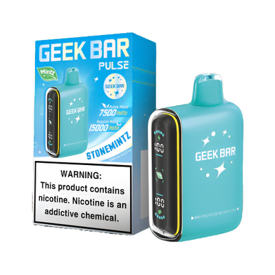 Stone Mintz - Geek Bar Pulse 15000 - MINTZ EDITION disposable vape