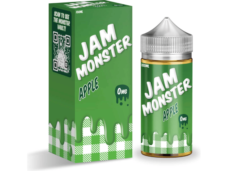 Jam Monster E-Liquid - Apple 100ML Bottle