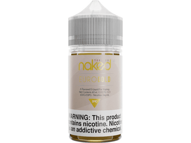 Naked 100 Tabacco 60ML - Euro Gold E-liquid bottle