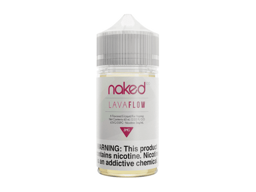 Naked 100 60ML - Lava Flow E-Liquid Bottle