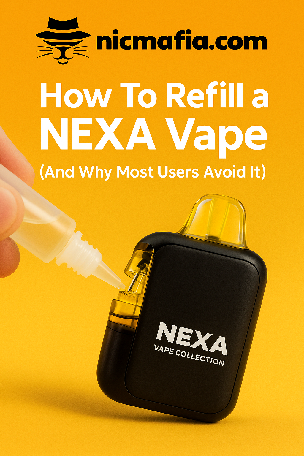 How To Refill a NEXA Vape (And Why Most Skip It) NicMafia How To Refill a NEXA Vape (And Why Most Skip It) NicMafia