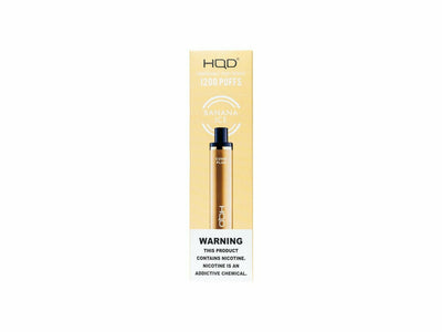 Banana Ice HQD Cuvie Plus original disposable box