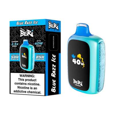 Blue Razz Ice - Beri Crush 50k Vape