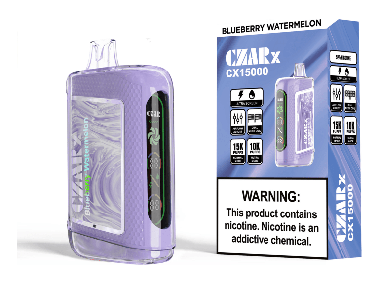 CZAR CX15000 Disposable Vape - Blueberry Watermelon 