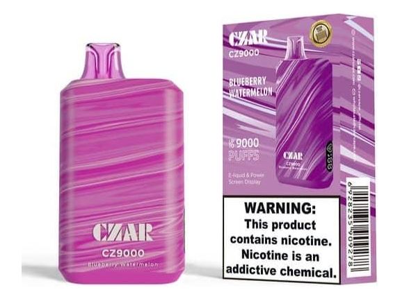 CZAR CZ9000 Disposable Vape - Blueberry Watermelon