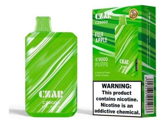 CZAR CZ9000 Disposable Vape - Fuji Apple