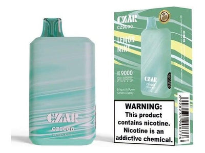 CZAR CZ9000 Disposable Vape - Lemon Mint