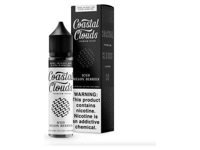 Coastal Clouds Iced E-Liquid - Melon Berries 60ML Bottle 