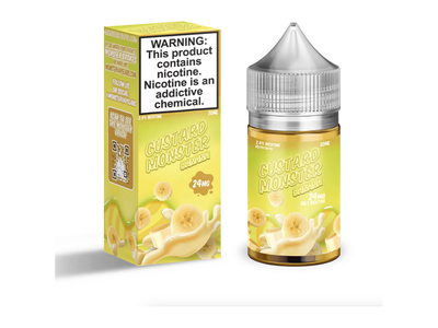 Custard Monster E-Liquid - Banana 30ML Bottle 