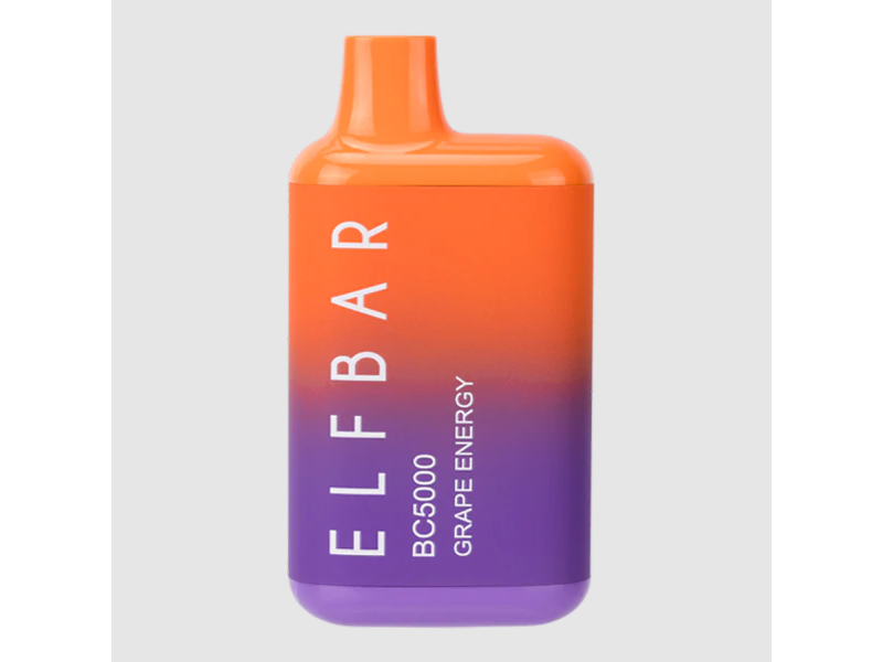 Elf Bar Grape Energy 5000 Puffs Disposable Vape