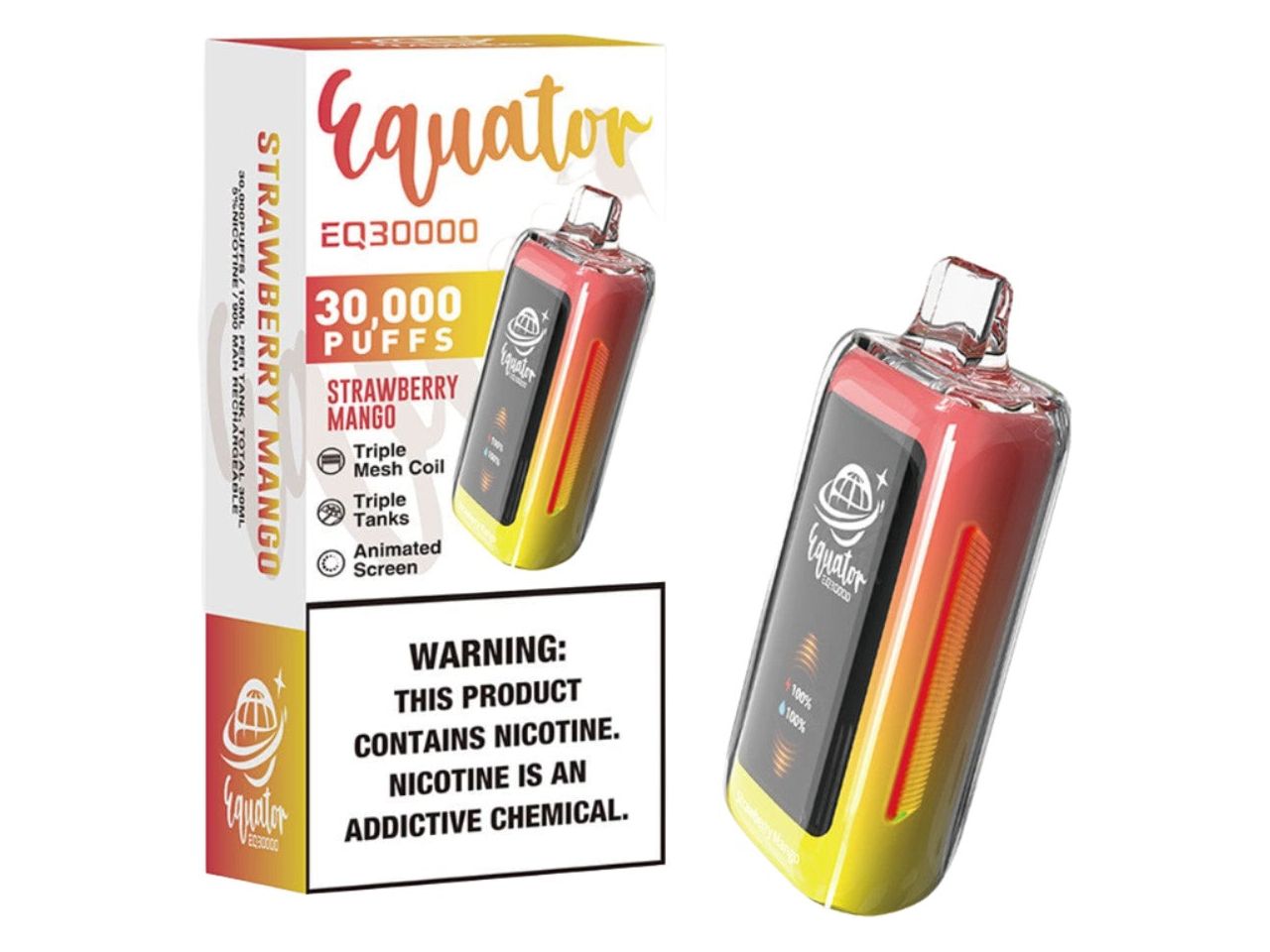 Strawberry Mango - Equator EQ30000 Vape