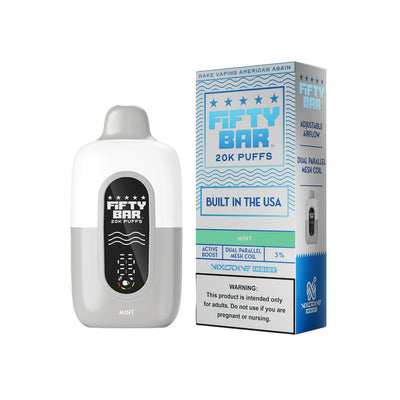Mint - Fifty Bar 20k Nixodine Disposable