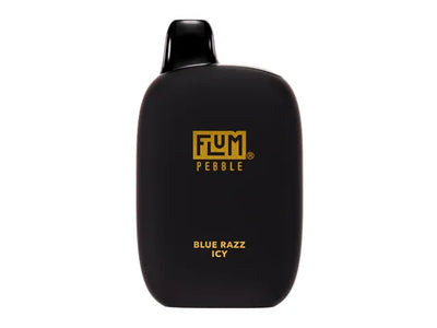 Flum Pebble Blue Razz Icy Disposable Vape device