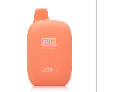 Flum Pebble disposable vape Apple Grapefruit flavor device