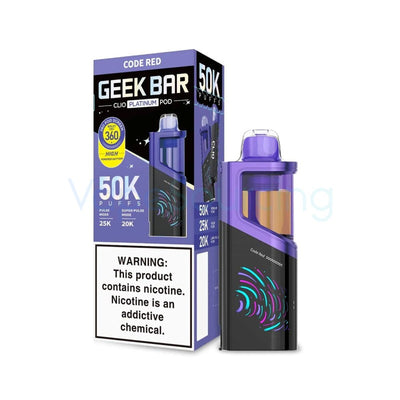 Code Red - Geek Bar Clio 50k Disposable Pod