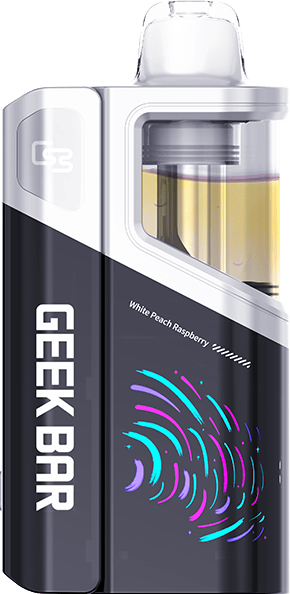 White Peach Raspberry - Geek Bar Clio Platinum 50K Disposable Kit