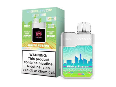 DIgiflavor X Geek Bar Disposable Vape - White Fusion 