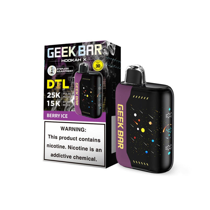 Berry Ice - Geek Bar Hookah 25k Disposable
