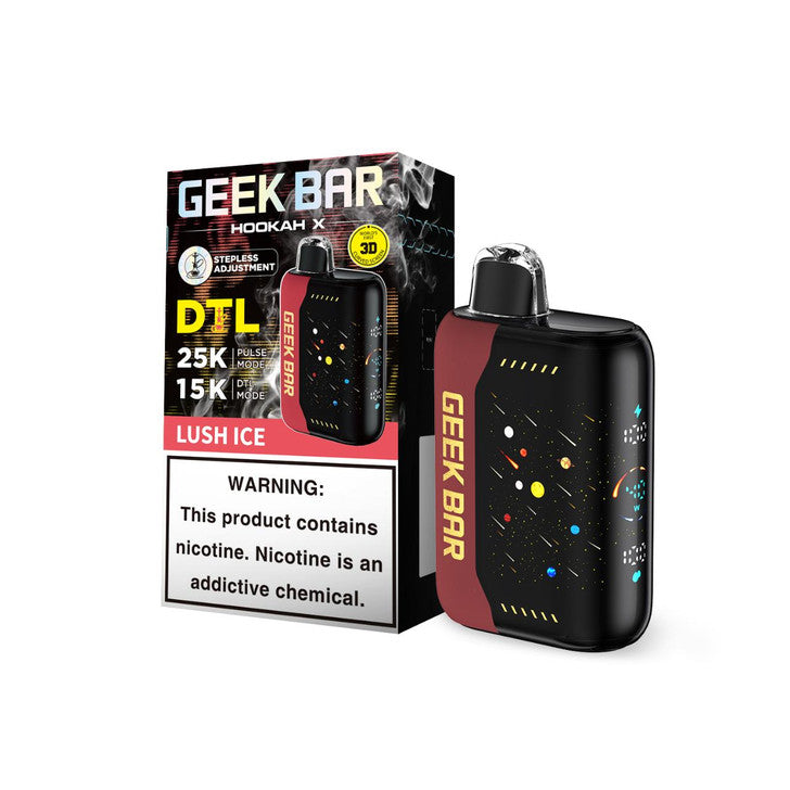 Lush Ice - Geek Bar Hookah 25k Disposable