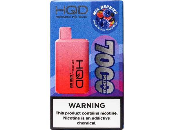 Hqd Bar Disposable Vape Mix Berries 