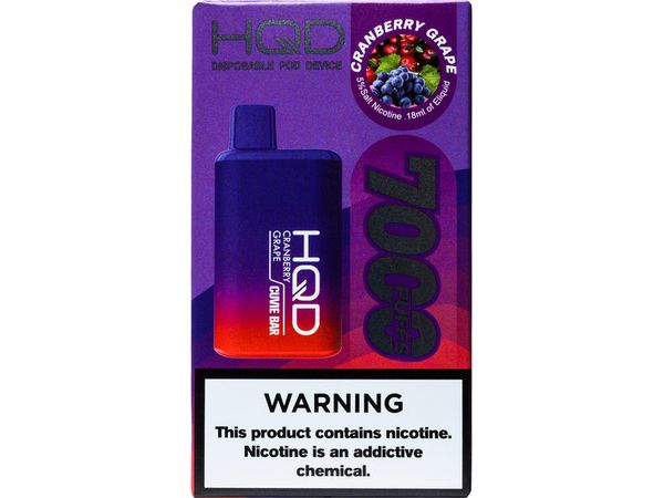 Hqd Cuvie Bar Disposable Packaging 