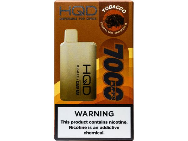 Hqd Cuvie Bar Disposable Packcaging 