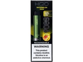 HQD Cuvie Plus 2.0 Watermelon Nana flavored disposable vape device 9000 Puffs