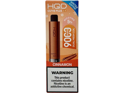 HQD Cuvie Plus 2.0 Disposable Vape - CInnamon 