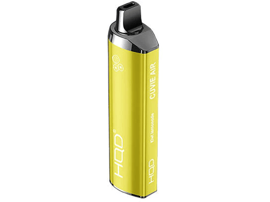 Kiwi Lemonade Disposable Vape Device From HQD Cuvie Air