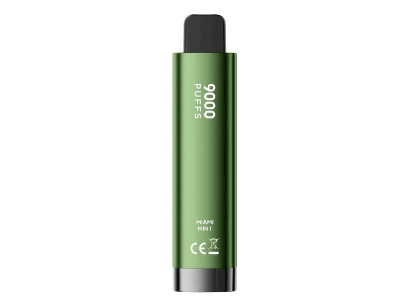 HQD Cuvie Plus 2.0 Miami Mint flavored disposable vape device.