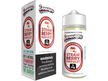 Innevape E-Liquid - Strawberry Harvest 100ML Bottle  