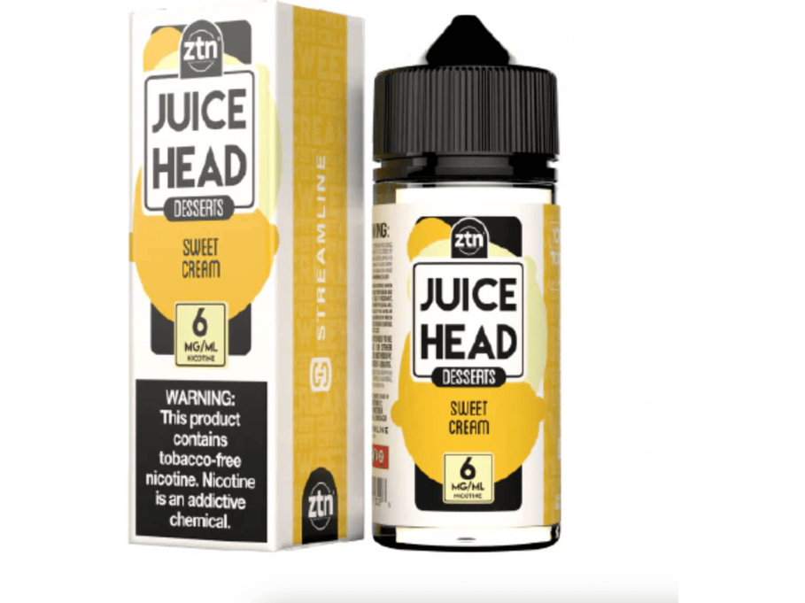 Juice Head E-Liquid - Sweet Cream 100ML Bottle 