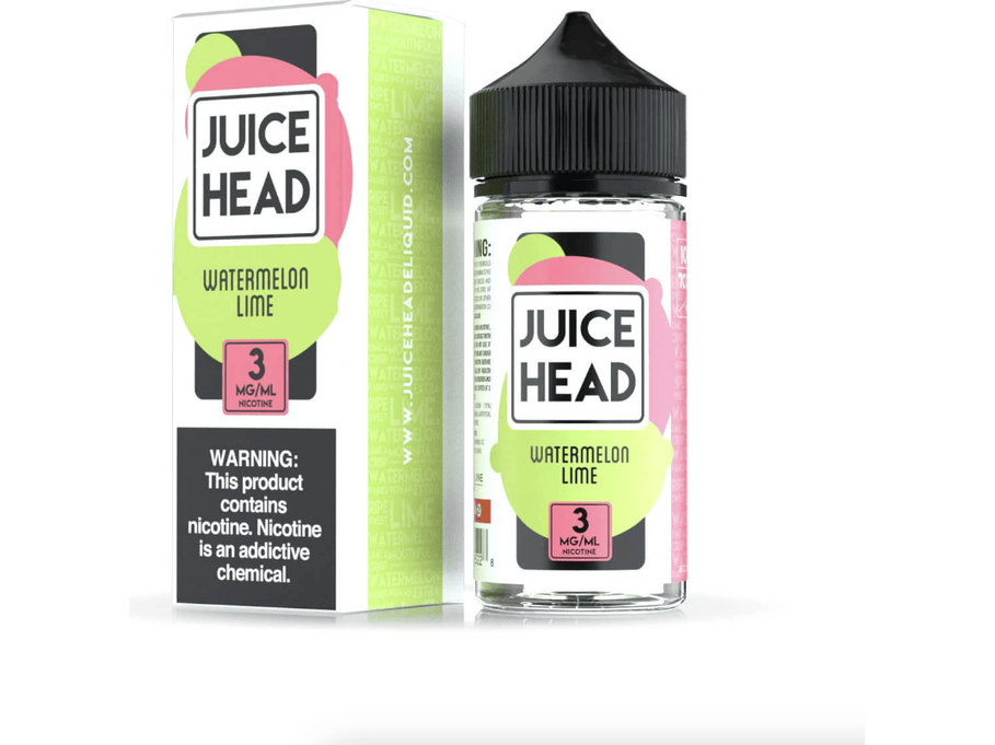 Juice Head E-Liquid - Watermelon Lime 100ML Bottle 