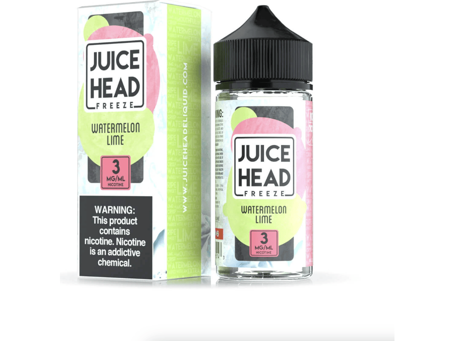 Juice Head E-Liquid - Watermelon Lime 100ML Bottle 