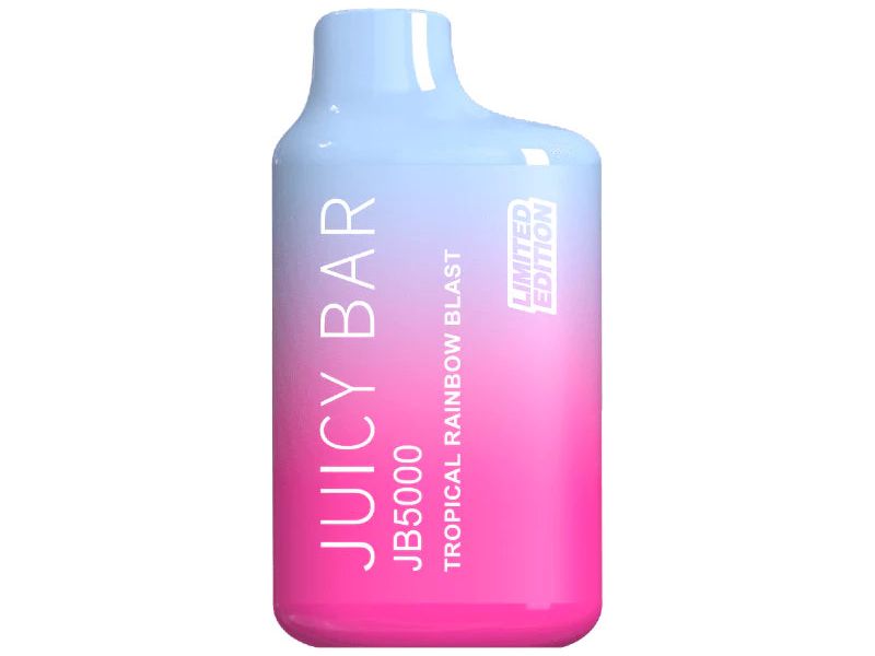 Juicy Bar Disposable Vape JB5000 - Tropical Rainbow Blast 