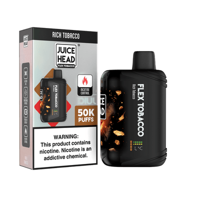 Rich Tobacco - Juice Head Flex Clear Disposable