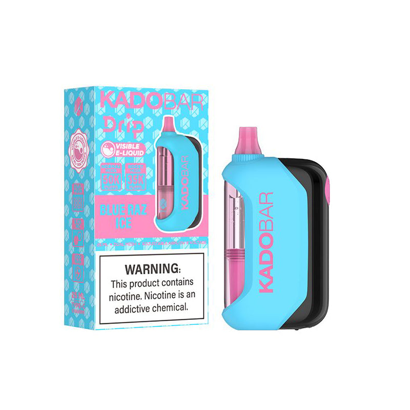 Blue Raz Ice - Kado Bar Drip 50k Disposable