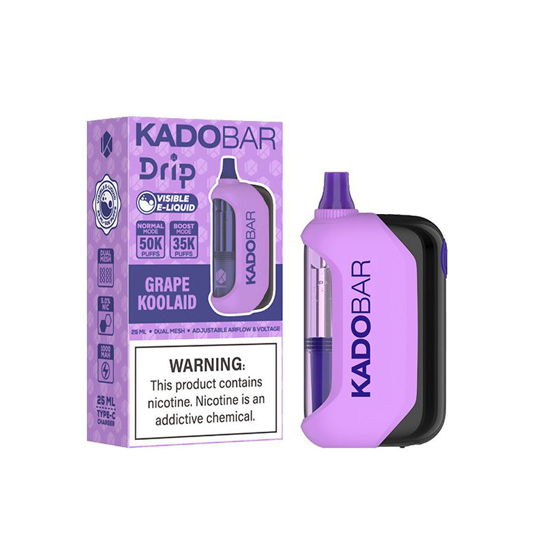 Grape Koolaid - Kado Bar Drip 50k Disposable