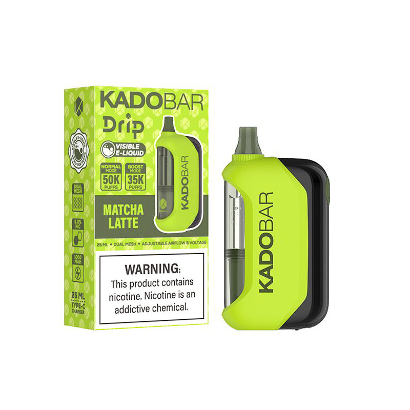 Matcha Latte - Kado Bar Drip 50k Disposable