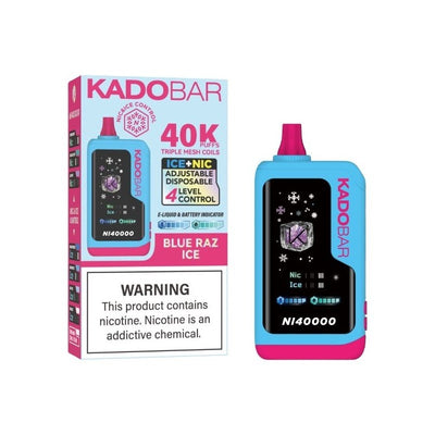 Blue Raz ice - Kado Bar Ni40000 Disposable