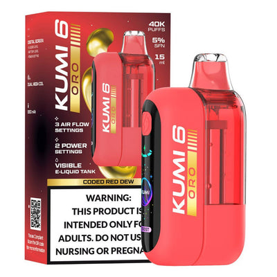 Coded Red Dew - Kumi 6 Oro 40k Disposable