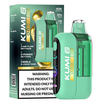 Cool Mint - Kumi 6 Oro 40k Disposable